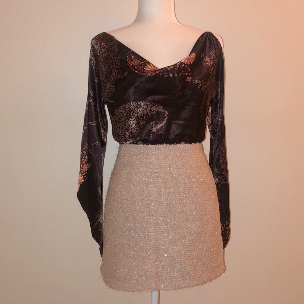 Early 2000s Open Shoulders Top